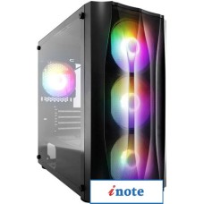 Корпус 1stPlayer Firebase X3-M-BK-4F1