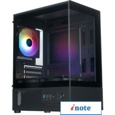 Корпус XASTRA Q300M 3FRGB (черный)