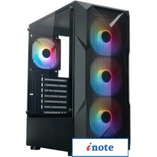 Корпус XASTRA A304 4FRGB (черный)