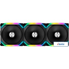 Комплект вентиляторов для корпуса 1stPlayer XF7 ARGB (3 шт, черный)