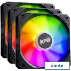 Комплект вентиляторов для корпуса ADATA XPG Vento R 120x3 ARGB PWM (черный)