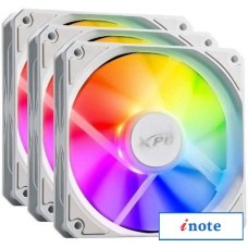 Комплект вентиляторов для корпуса ADATA XPG Vento R 120x3 ARGB PWM (белый)