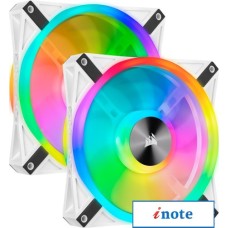 Комплект вентиляторов для корпуса Corsair iCUE QL140 RGB White Dual Pack CO-9050106-WW