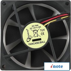 Вентилятор для корпуса Gembird FANCASE/BALL-3100