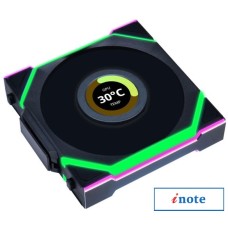 Вентилятор для корпуса Lian Li Uni Fan SL 120 Wireless LCD Reverse G99.12RSLLCD1W1B.R0