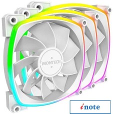 Комплект вентиляторов для корпуса Montech RX120 PWM 3 IN 1 (белый)
