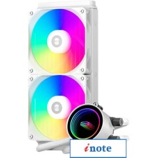 Система жидкостного охлаждения для процессора PCCooler DA240 ARGB (белый)