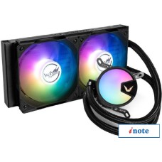 Система жидкостного охлаждения для процессора Valkyrie A240 ARGB (черный)