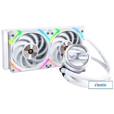Система жидкостного охлаждения для процессора Valkyrie Dragonfang 240 (белый)