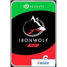 Жесткий диск Seagate Ironwolf 6TB ST6000VN006