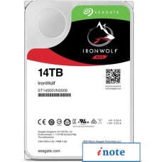 Жесткий диск Seagate IronWolf 14TB ST14000VN0008