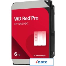 Жесткий диск WD Red Pro 6TB WD6005FFBX