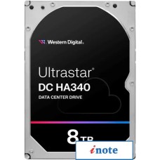 Жесткий диск WD Ultrastar DC HA340 8TB WUS721208BLE604