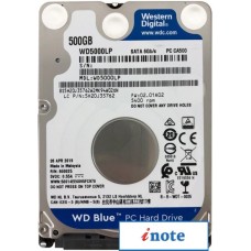 Жесткий диск WD Blue 500GB WD5000LPZX