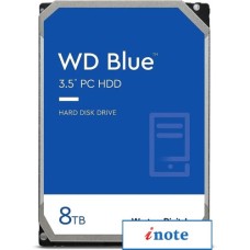 Жесткий диск WD Blue 8TB WD80EAAZ