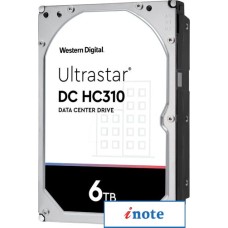 Жесткий диск WD DC HC310 6TB HUS726T6TAL5204