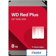 Жесткий диск WD Red Plus 8TB WD80EFPX