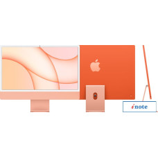 Моноблок Apple iMac M1 2021 24" (4 порта, 8/256, оранжевый)