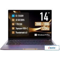 Ноутбук Machcreator Prime X14 Pro JJ00G100FRU