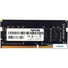 Оперативная память AFOX 16GB DDR4 SODIMM PC4-21300 AFSD416FS1P