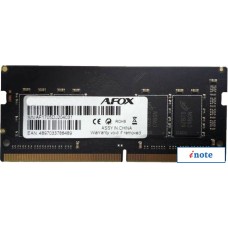 Оперативная память AFOX 8GB DDR4 SODIMM PC4-21300 AFSD48FH1P