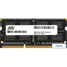 Оперативная память AGI SD128 4ГБ DDR3 SODIMM 1600 МГц AGI160004SD128