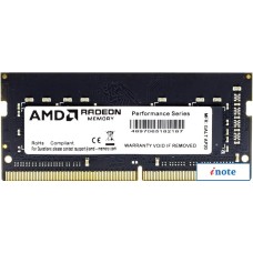 Оперативная память AMD Radeon 16GB DDR4 SODIMM PC4-25600 R9416G3206S2S-U