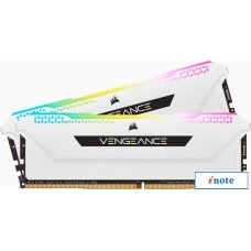 Оперативная память Corsair Vengeance RGB PRO SL 2x8ГБ DDR4 3600 МГц CMH16GX4M2D3600C18W