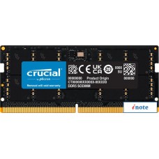 Оперативная память Crucial 16ГБ DDR5 SODIMM 5600МГц CT16G56C46S5