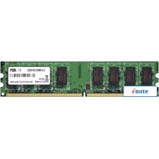 Оперативная память Foxline 4GB DDR3 PC3-10600 [FL1333D3U9S-4G]