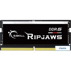Оперативная память G.Skill Ripjaws 32ГБ DDR5 SODIMM 5600МГц F5-5600S4040A32GX1-RS