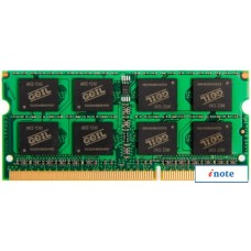 Оперативная память GeIL 8GB DDR3 SO-DIMM PC3-12800 [GGS38GB1600C11SC]