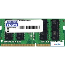Оперативная память GOODRAM 4GB DDR4 SODIMM PC4-21300 GR2666S464L19S/4G