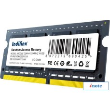 Оперативная память Indilinx 8ГБ DDR4 SODIMM 2666 МГц IND-ID4N26SP08X
