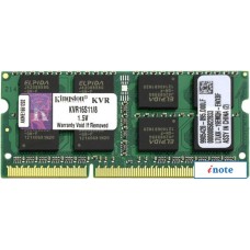 Оперативная память Kingston ValueRAM 8GB DDR3 SO-DIMM PC3-12800 (KVR16S11/8)