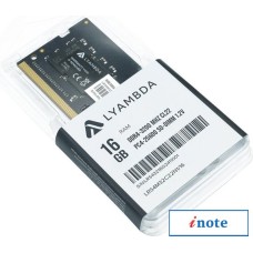 Оперативная память Lyambda 16ГБ DDR4 SODIMM 3200 МГц LRS4M32C22N1/16