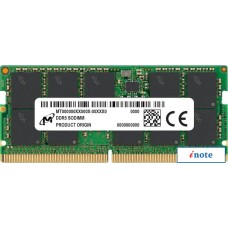 Оперативная память Micron 8ГБ DDR5 SODIMM 5600 МГц MTC4C10163S1SC56BD1