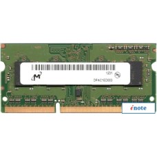 Оперативная память Micron 4GB DDR4 SODIMM PC4-25600 MTA4ATF51264HZ-3G2J1