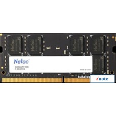 Оперативная память Netac Basic 4GB DDR4 SODIMM PC4-21300 NTBSD4N26SP-04