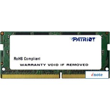 Оперативная память Patriot 8GB DDR4 SODIMM PS4-17000 [PSD48G213381S]