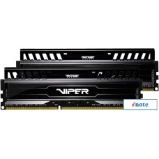 Оперативная память Patriot Viper 3 Black Mamba 2x8GB KIT DDR3 PC3-12800 (PV316G160C0K)