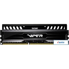 Оперативная память Patriot Viper 3 Black Mamba 8GB DDR3 PC3-12800 (PV38G160C0)