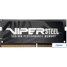 Оперативная память Patriot Viper Steel 8ГБ DDR4 SODIMM 3200 МГц PVS48G320C8S