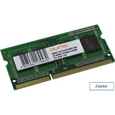 Оперативная память QUMO 8GB DDR3 SODIMM PC3-12800 QUM3S-8G1600C11R