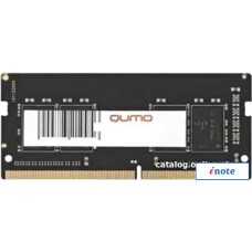 Оперативная память QUMO 8GB DDR4 SODIMM PC4-21300 QUM4S-8G2666P19