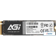 SSD AGI AI198R 256GB AGI256G80AI198R