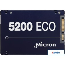 SSD Micron 5200 Eco 1.92TB MTFDDAK1T9TDC-1AT1ZABYY