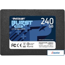 SSD Patriot Burst Elite 240GB PBE240GS25SSDR