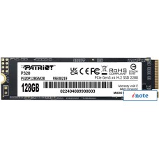 SSD Patriot P320 128GB P320P128GM28