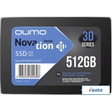 SSD QUMO Novation 3D TLC 512GB Q3DT-512GSCY
